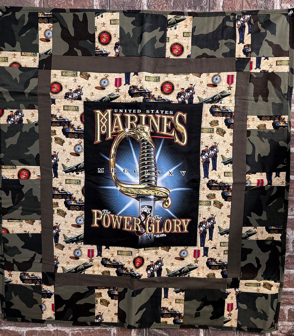 Thumbnail: Military T-shirt Quilt