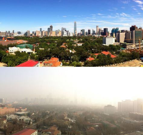Contaminación a la baja: Densidad de PM2,5 en Beijing disminuye 15% en primeros tres trimestres de 2025