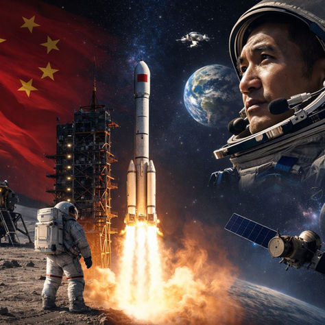 China acelera su conquista del espacio: 2026 será un año clave con misiones a asteroides y vuelos tripulados