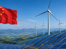China acelera la transición verde con nuevos proyectos solares y eólicos en operación