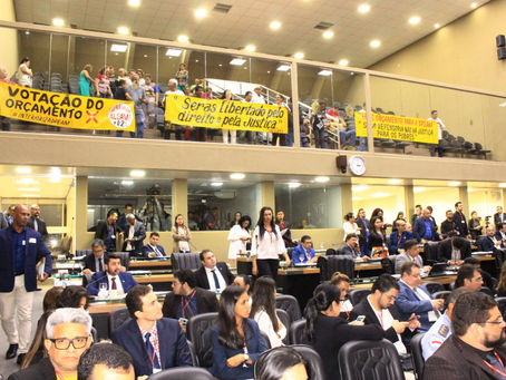 Assembleia aprova acréscimo de 0,1% no orçamento da DPE