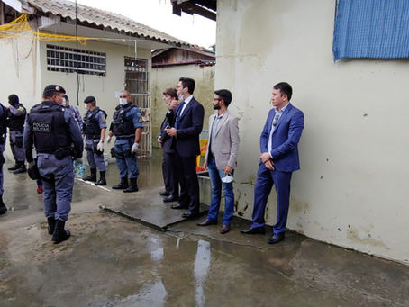 Polo da Defensoria no Baixo Amazonas realiza mutirão carcerário em Parintins