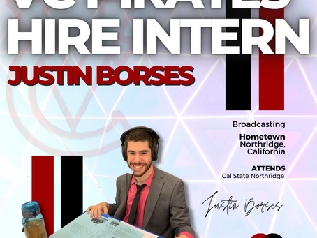 We Welcome Another Intern to our Pirates Family