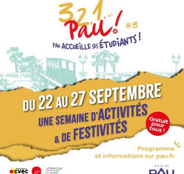 "3, 2, 1... Pau!", une semaine pour faciliter l'intégration des étudiants palois