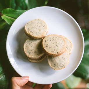 Earl Grey Shortbread Cookies