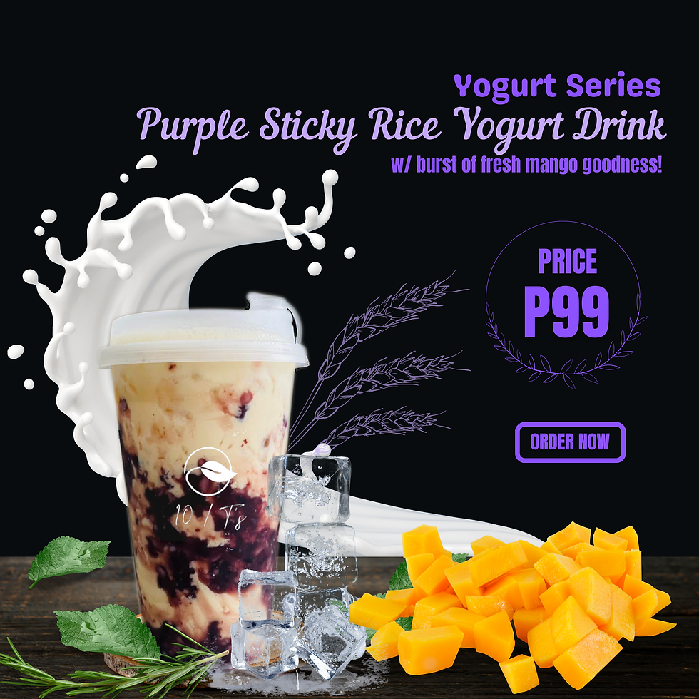 Purple Sticky Rice Yogurt