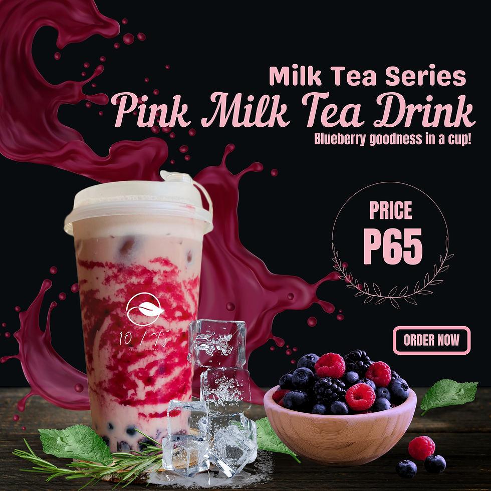 Blueberry Milk Tea