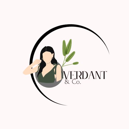 Pink and Orange Modern Illustrative Beauty and Fashion Logo