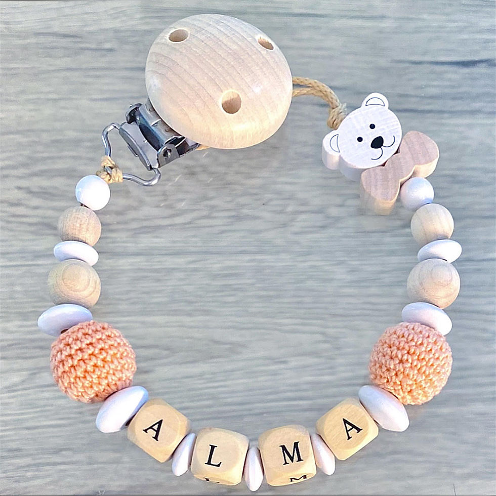 Attache tétine / doudou personnalisé