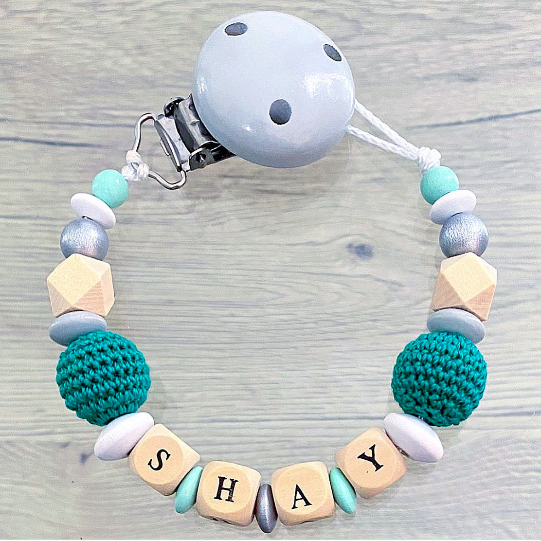 Attache tétine / doudou personnalisé