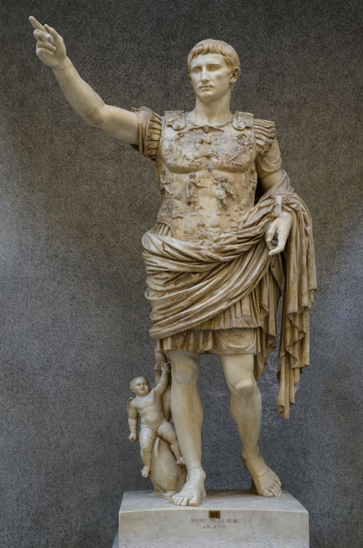 Augustus of Prima Porta (Image from https://www.museivaticani.va/)