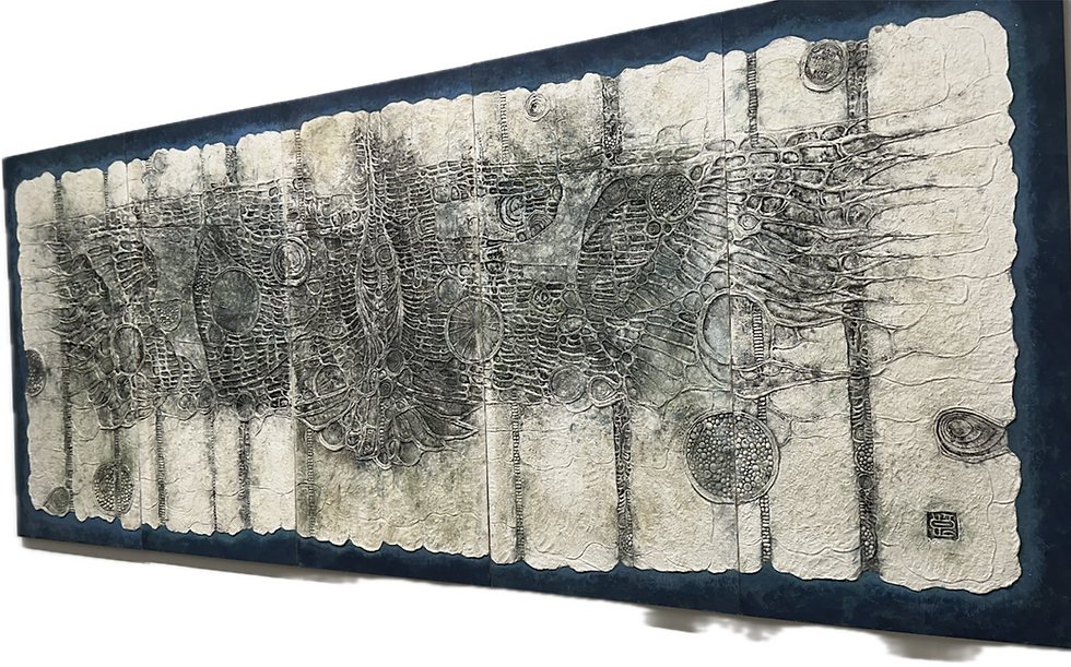 'Flying' by Shimomura Ryōnosuke (Image taken at Art Basel Hong Kong)