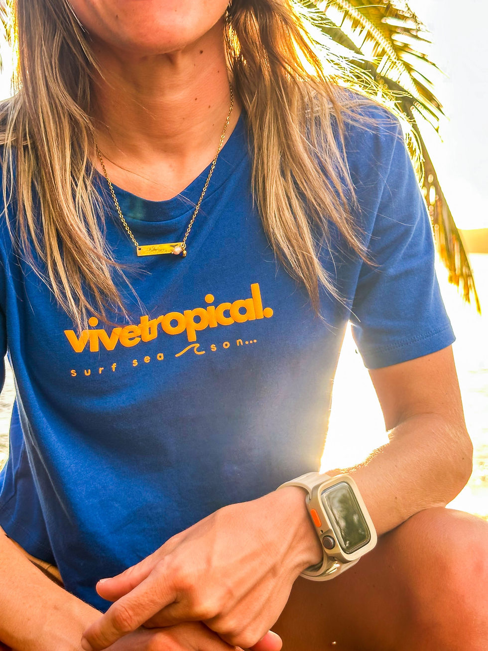 Miniatura: Crop Top para Mujer Vive Tropical