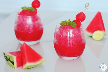 Watermelon Lime Granita