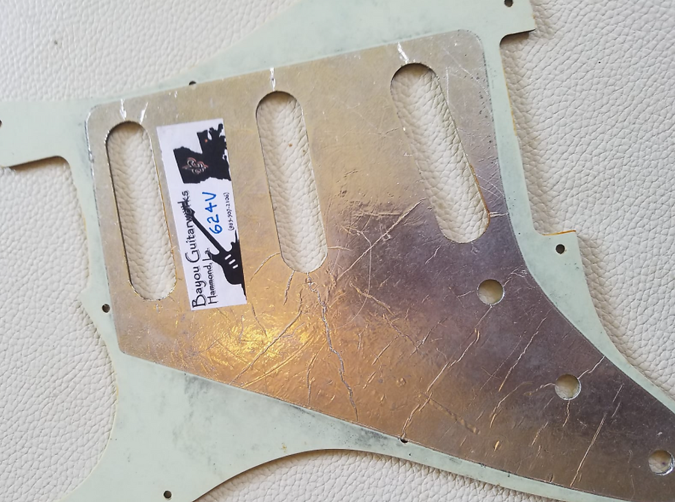 Thumbnail: Fender Stratocaster 62 Pickguard Aged Relic  59-62 5 Colors