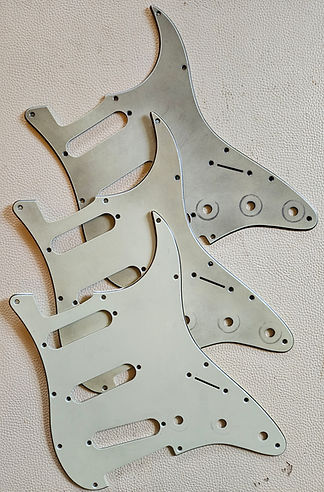 Examples of level of aging for pickguards