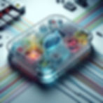 Graphical representation of an organ-chip device.