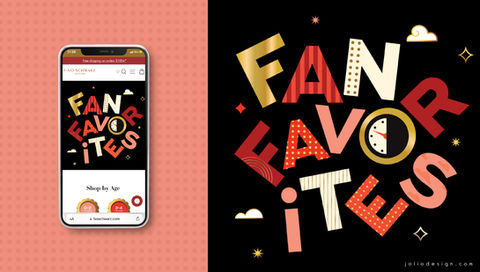 FAO Schwarz Web Banners and Social Media