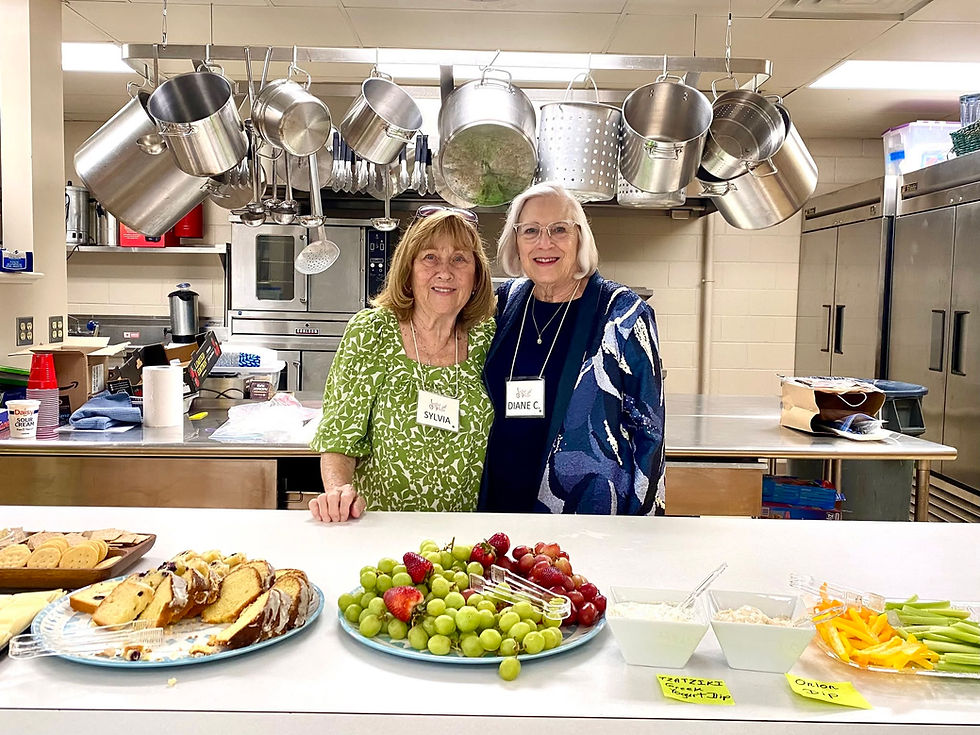 Volunteers at Joyful Voices Chorus