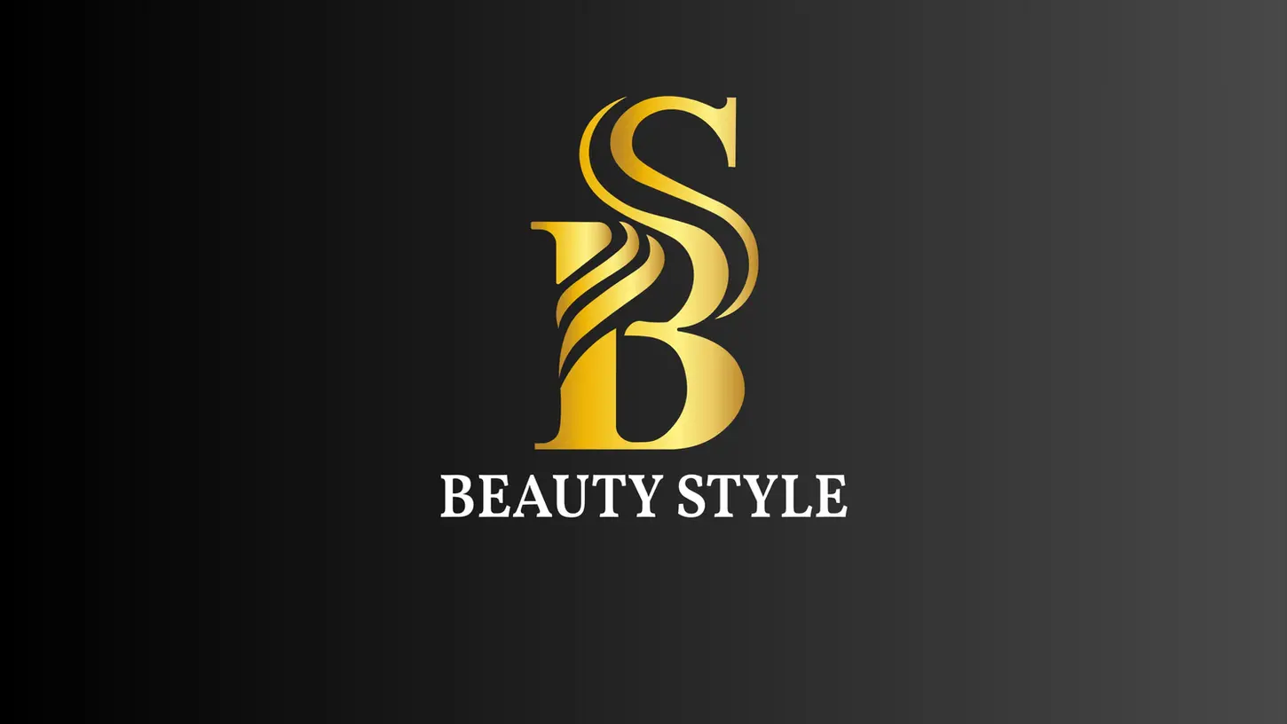 Logotipo vertical aplicado sobre fondo negro