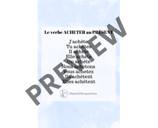 Thumbnail: The 20 Most Common French Verbs: The 6 Main Tenses, Part 2