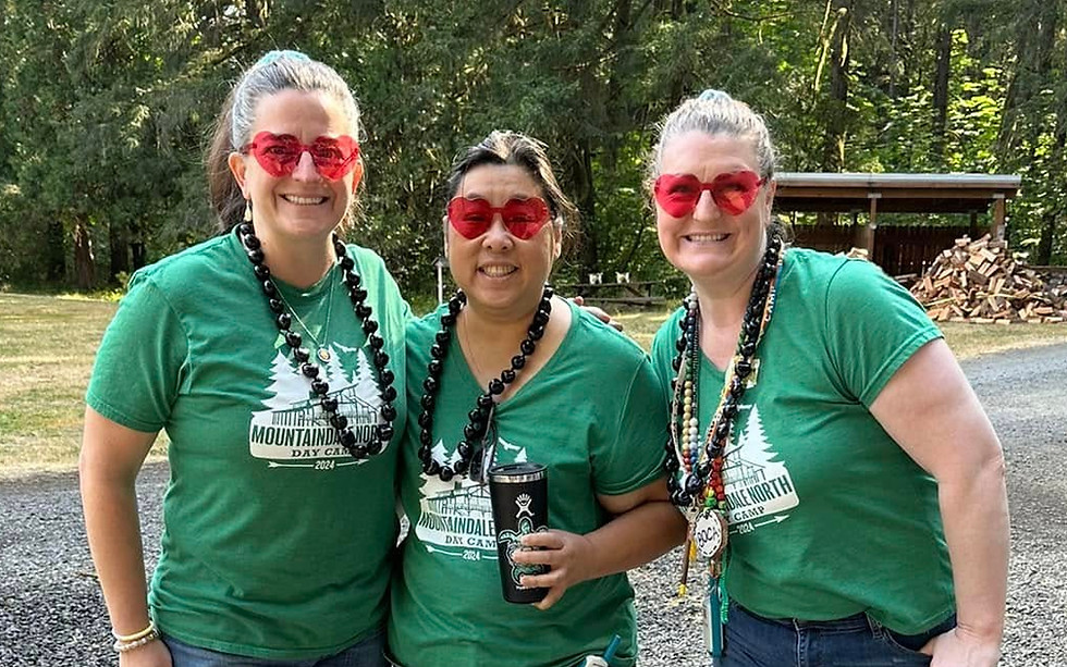 Volunteers at Mountaindale North Day Camp