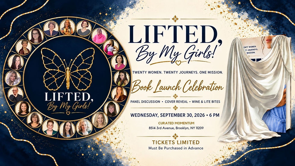Lifted, By My Girls! Book Launch Celebration