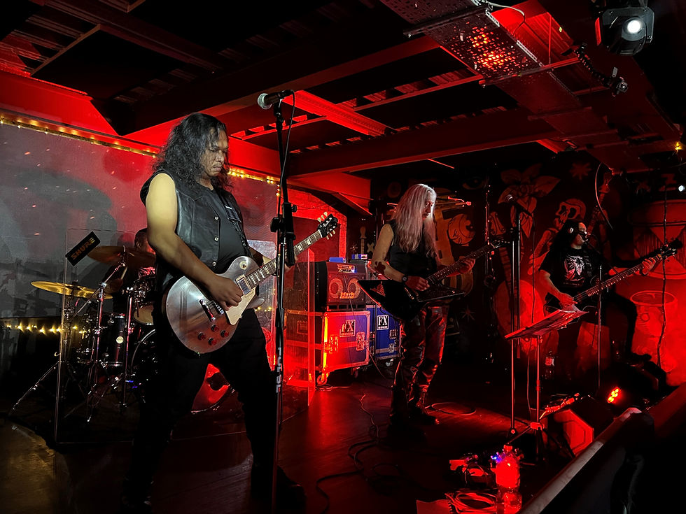 Black Fire performing at Zanzibar, Liverpool