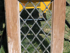 Transforming Antique Leaded Glass Window into a Stunning Mirror!