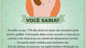 Os benefícios da massagem.
