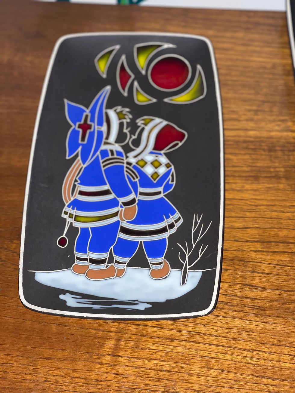 Thumbnail: 60s Norwegian Couple Plate