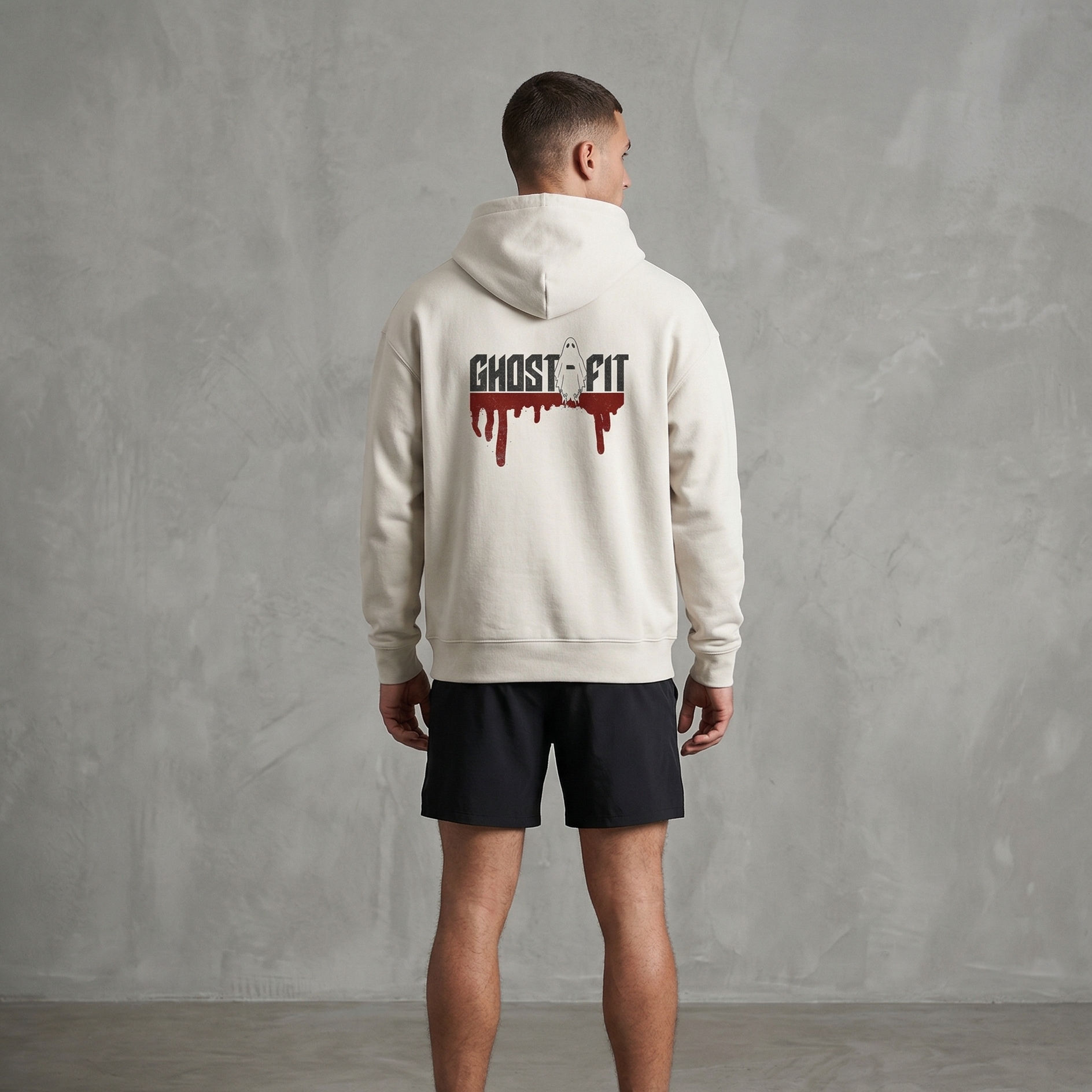 Drip Logo Oversized Hoodie