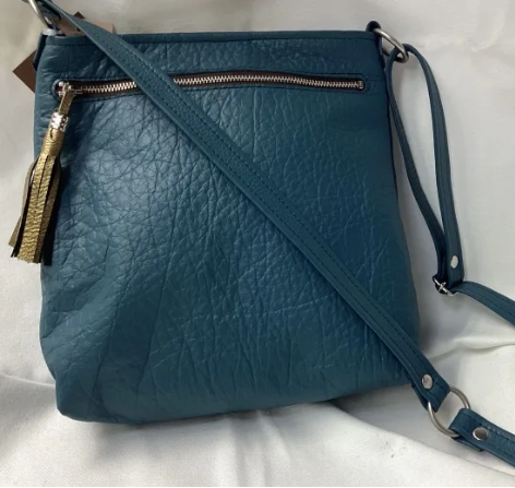 サムネイル： シンプル牛皮ポシェット