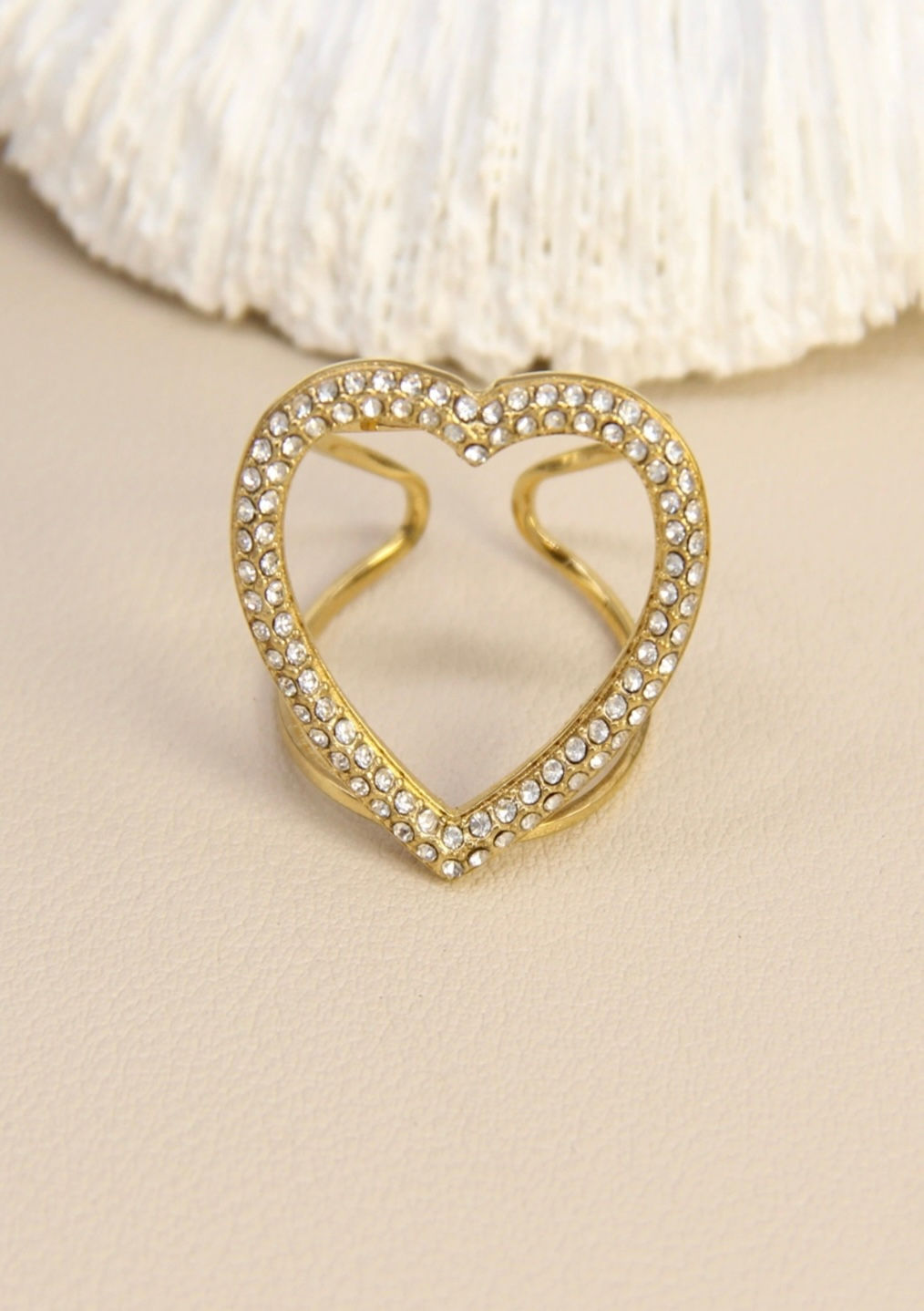 Bague coeur