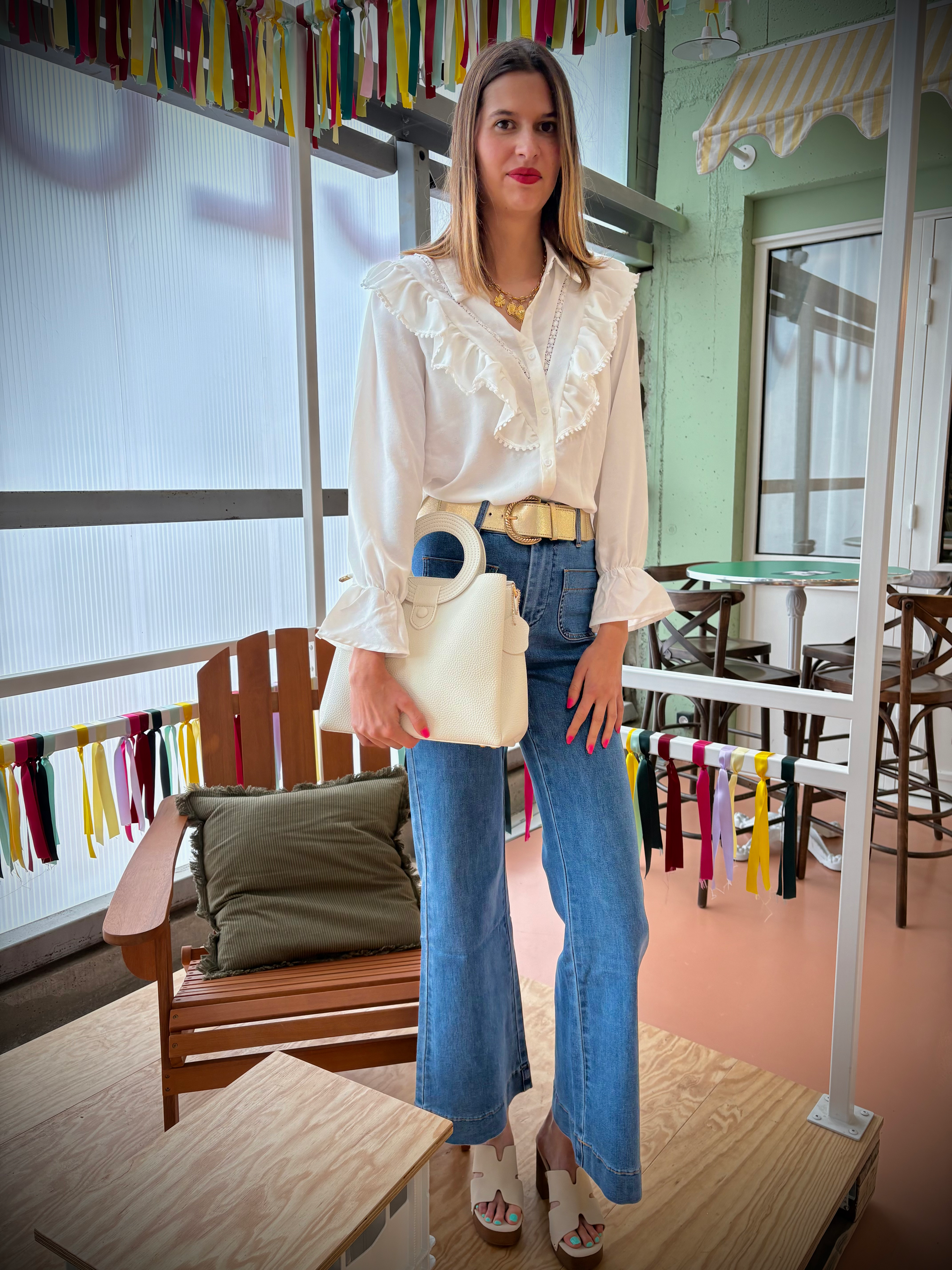 Blouse Vitaa blanche