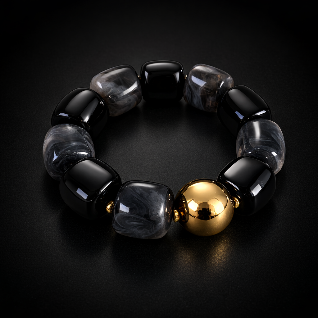 Bracelet Noir éclat