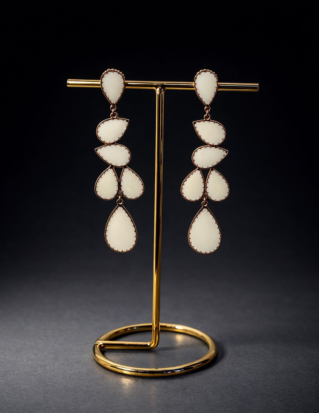 Boucles d’oreilles larmes de lune