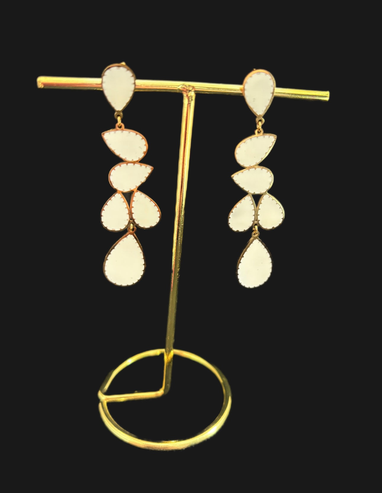 Boucles d’oreilles larmes de lune