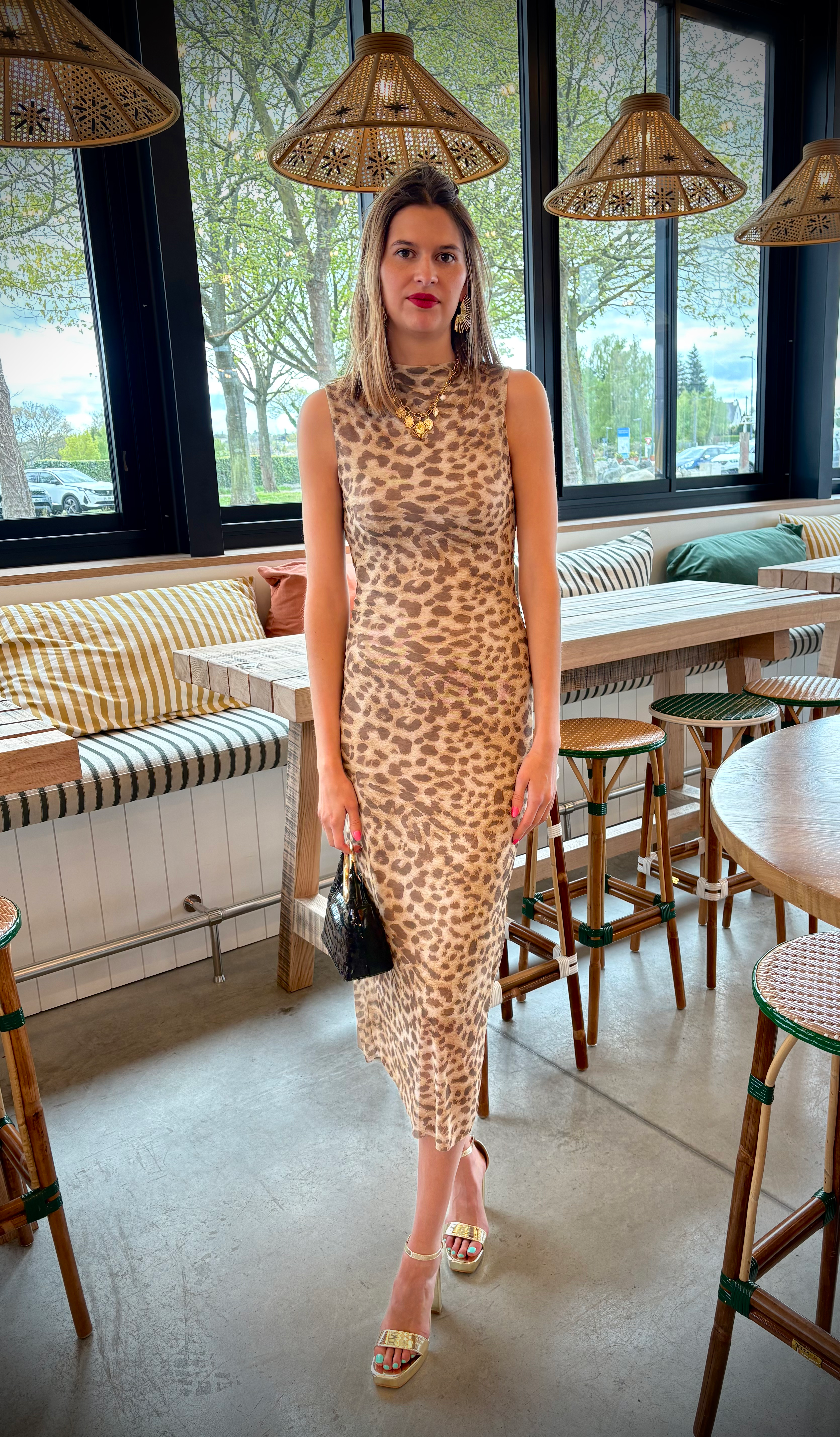 Robe Rihanna Léopard