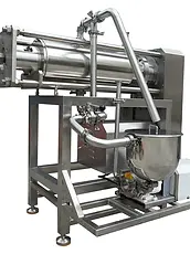 擠壓式螺旋過濾機|可連續24小時生產,濾網不阻塞