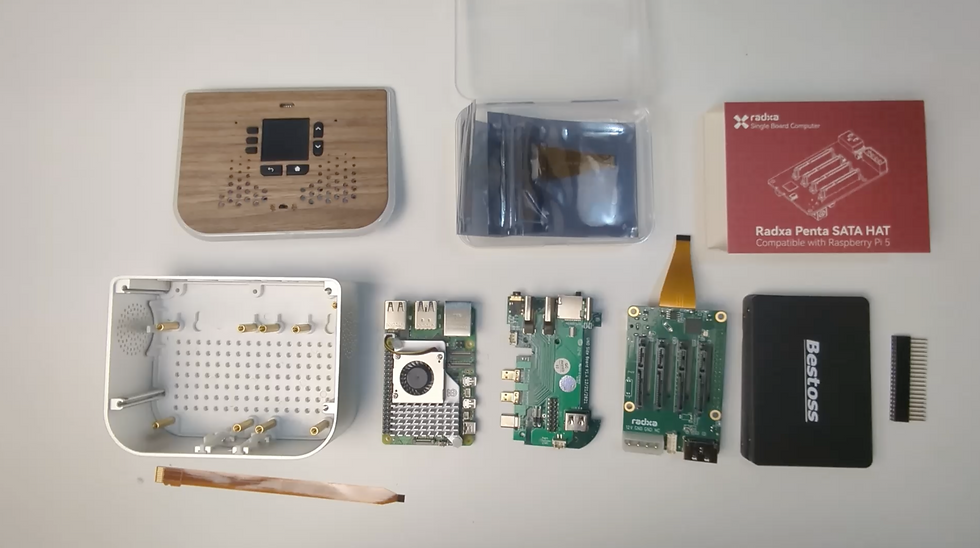 Parts used in this build