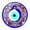 Thumbnail: 14357 Glass Evil Eye Good Luck Wall/Desk Decoration, 5" (CheckVariations)