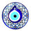 Thumbnail: 14357 Glass Evil Eye Good Luck Wall/Desk Decoration, 5" (CheckVariations)