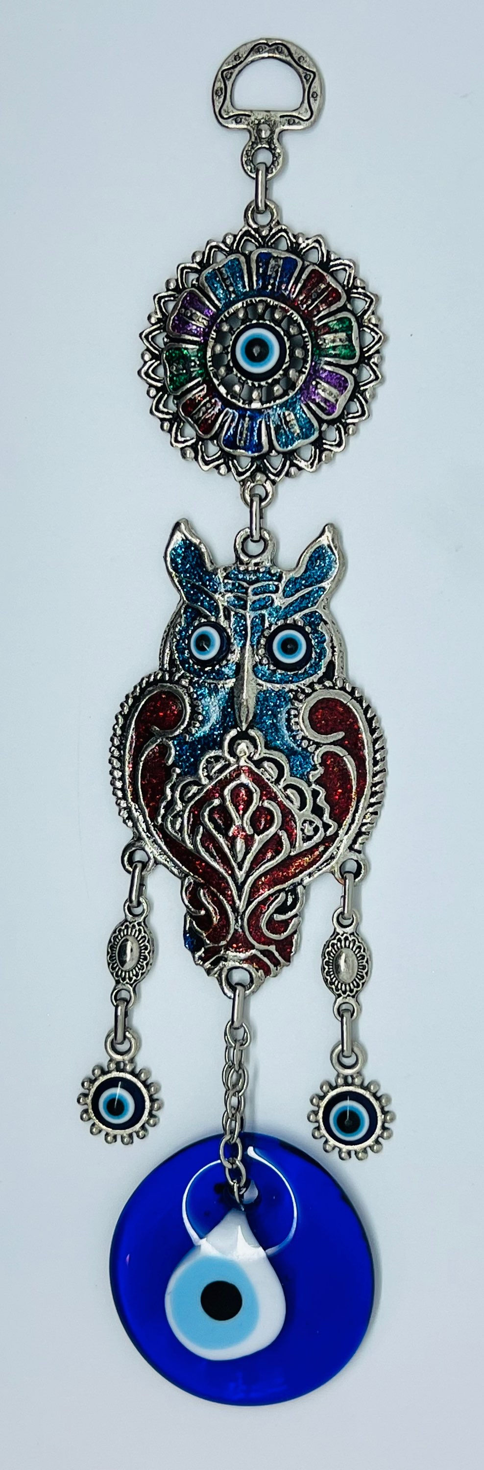 U-141 Metal Ornament, Owl