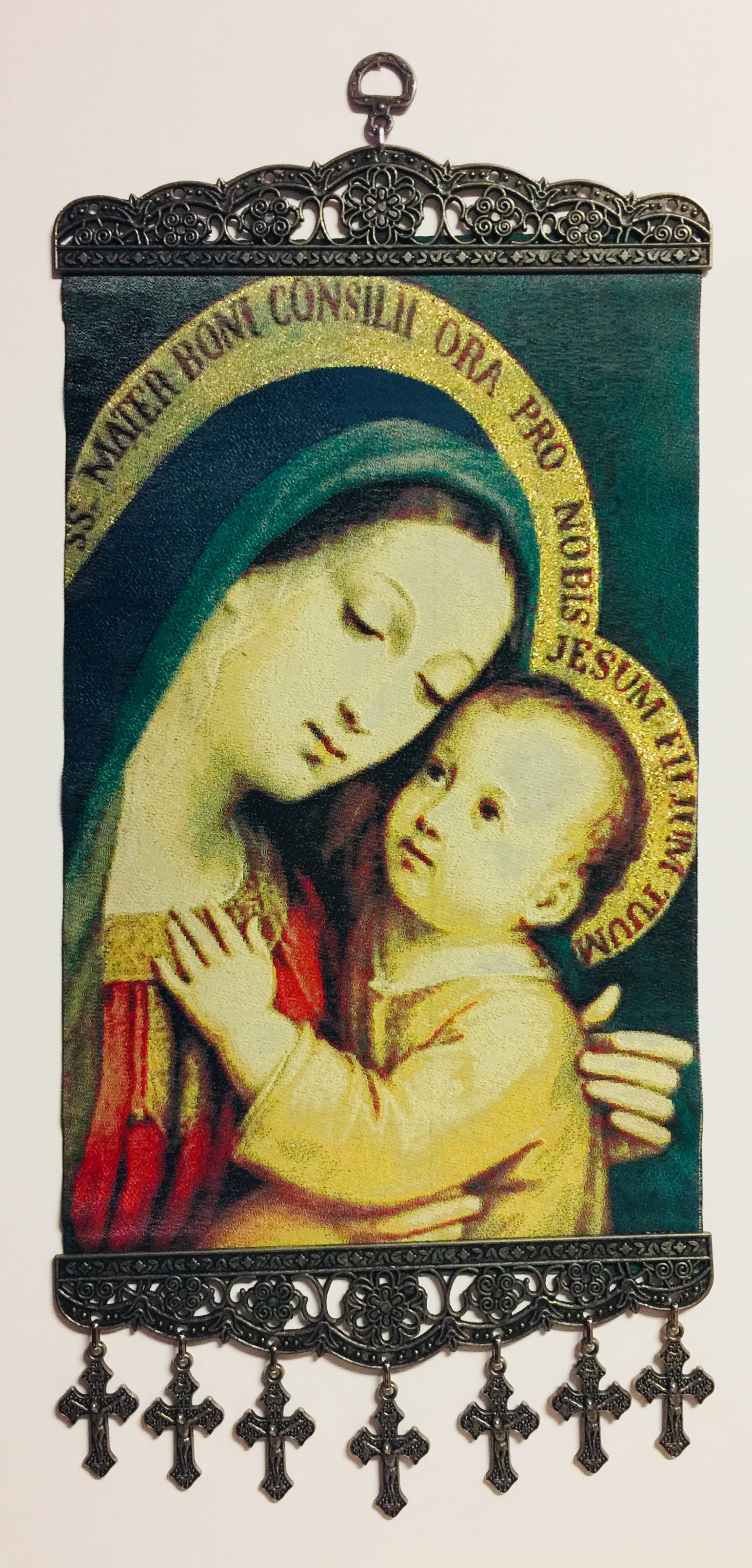 10998-122 Mary and Child Religious Icon, XL