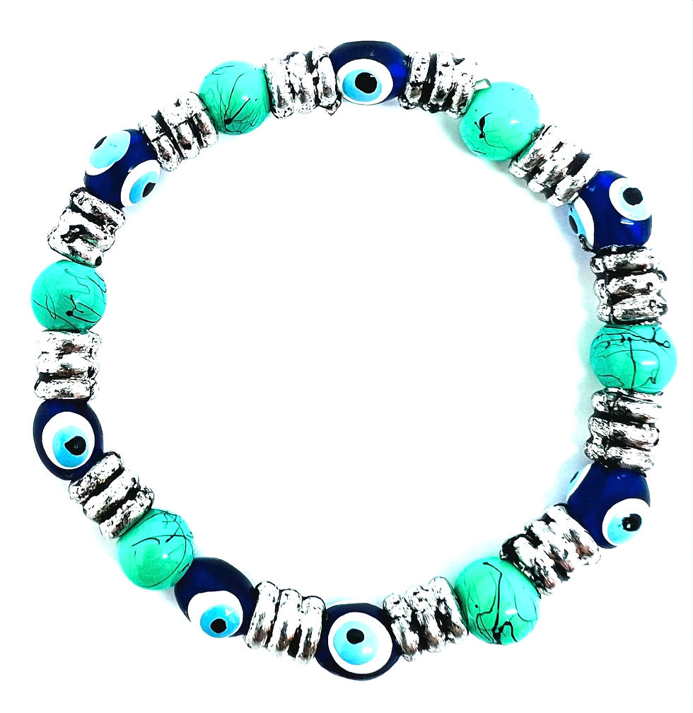 BR-10117 Evil Eye Stretch Bracelet