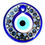 Thumbnail: 14355-B Glass Evil Eye Good Luck Wall/Desk Decoration, 3.5" (CheckVariations