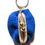 Thumbnail: KEY-15003 Good Luck Evil Eye Hand Crochet Coin Purse Keyring