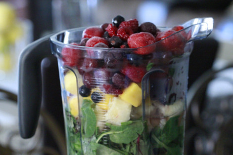 Berry Smoothie Ingredients