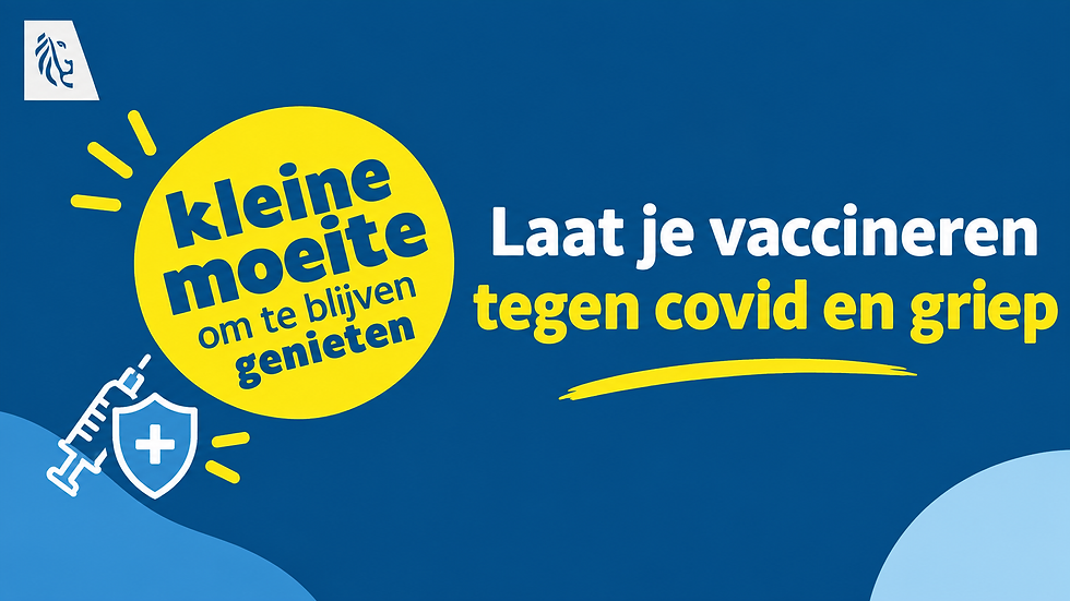 Griep- en covidvaccinaties